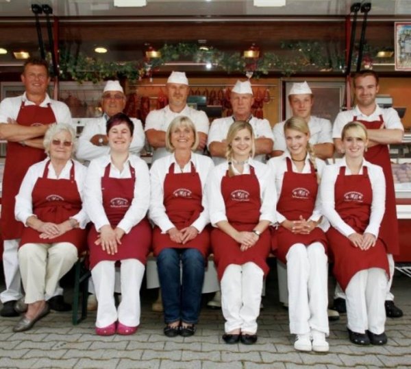 Team der Metzgerei Baumgartner in München